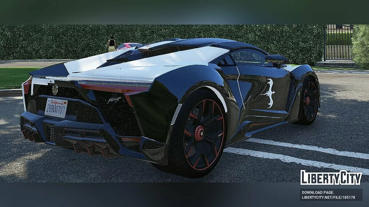 W-Motors Fenyr Supersport 2016 Dragon Yin Yang Livery / GTA 5