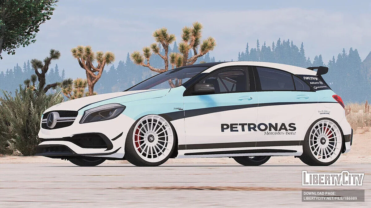 A45 AMG Petronas Livery 1.0 / GTA 5
