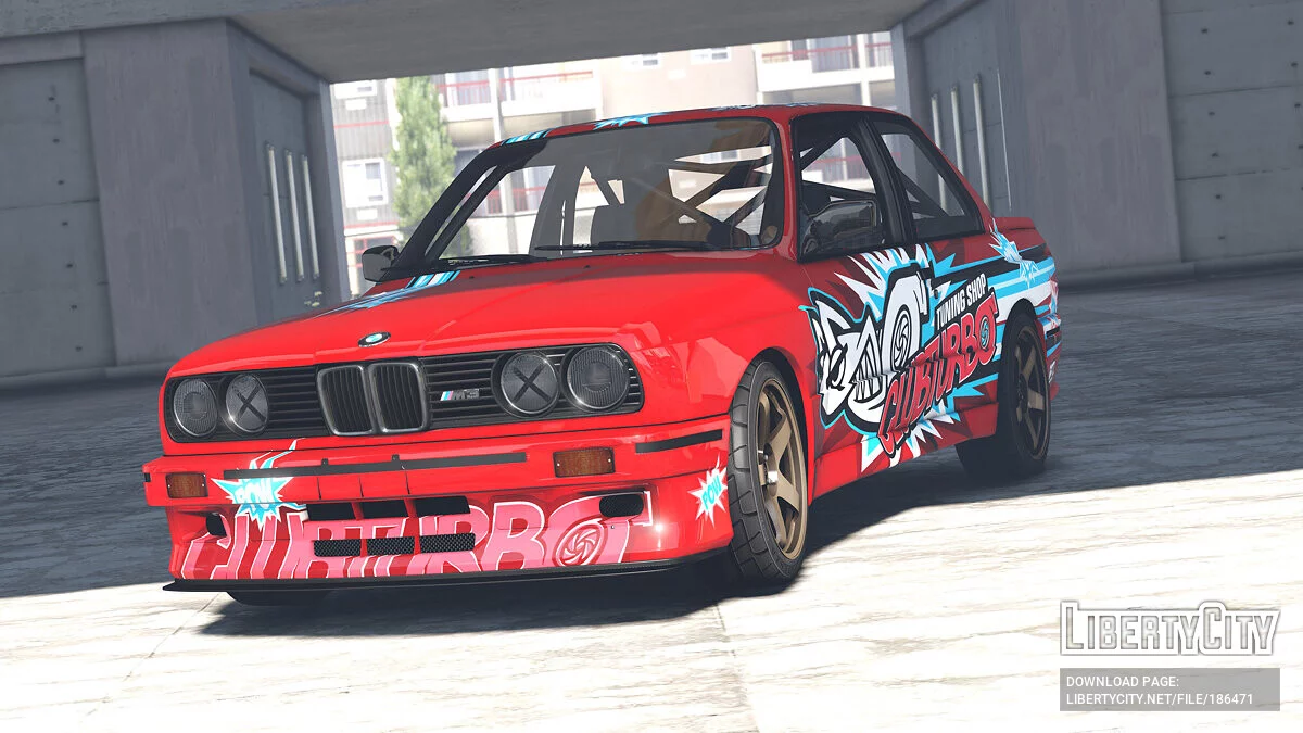 BMW M3 E30 1990 CLUBTURBO Vinyl 1.0 / GTA 5