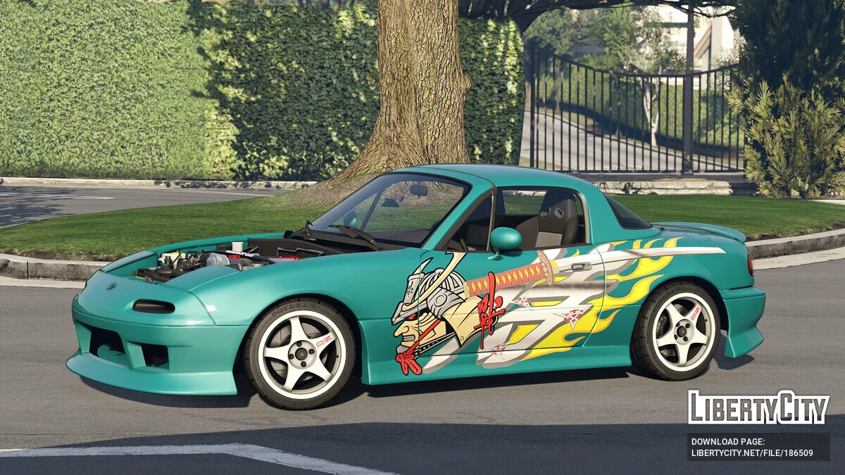 Mazda MX-5 Miata (NA6C) Hero Vinyl 1.0 / GTA 5