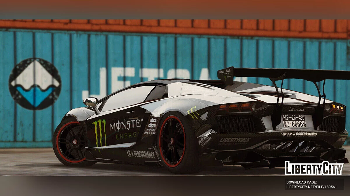 2013 Lamborghini Aventador LP700-4 Uniform-LB (Reference from Liberty walk Official) v1.2 / GTA 5