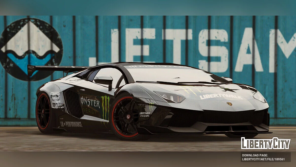 2013 Lamborghini Aventador LP700-4 Uniform-LB (Reference from Liberty walk Official) v1.2 / GTA 5