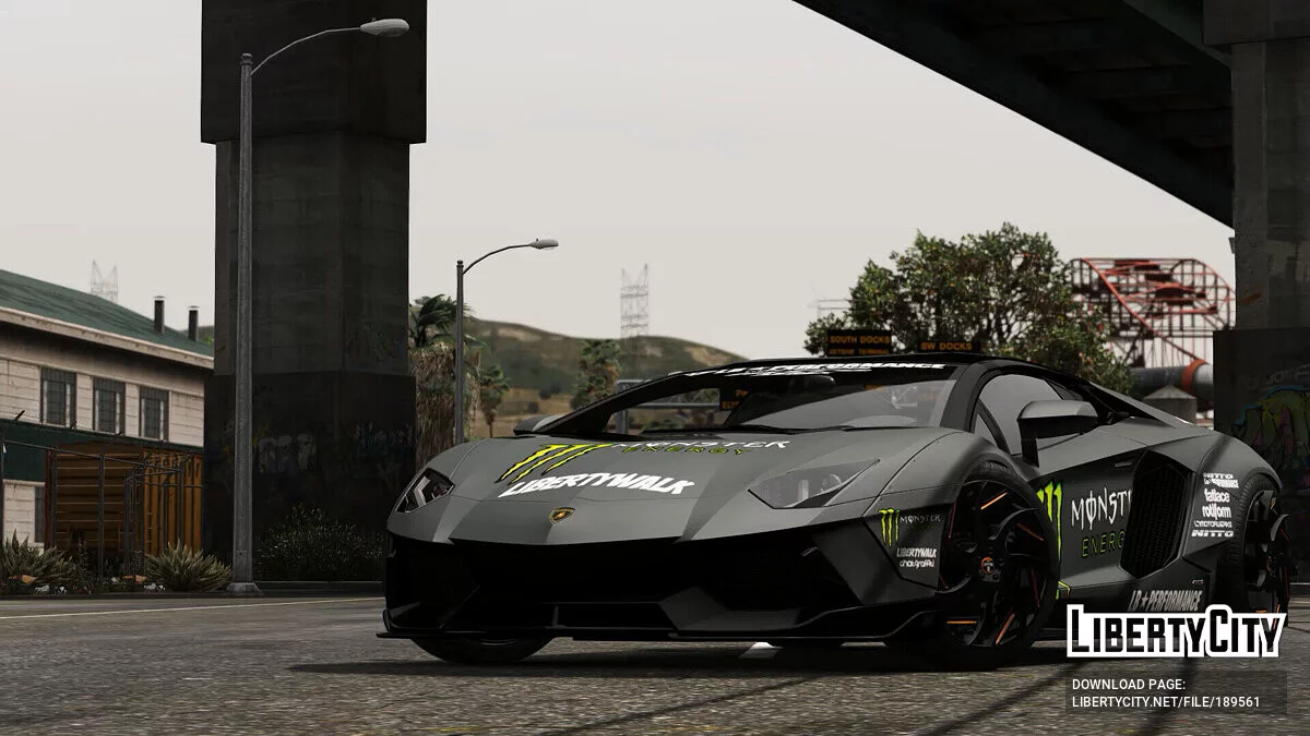 2013 Lamborghini Aventador LP700-4 Uniform-LB (Reference from Liberty walk Official) v1.2 / GTA 5