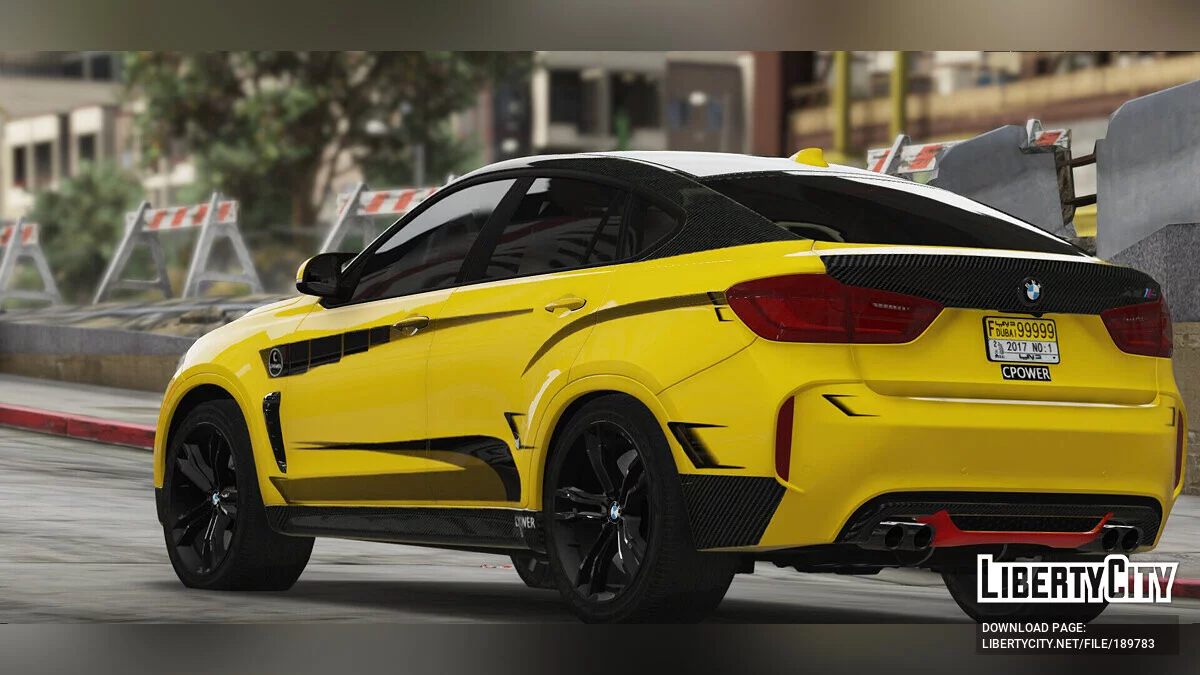 2016 BMW X6M Uniform(Reference from FH3) v1.1 / GTA 5