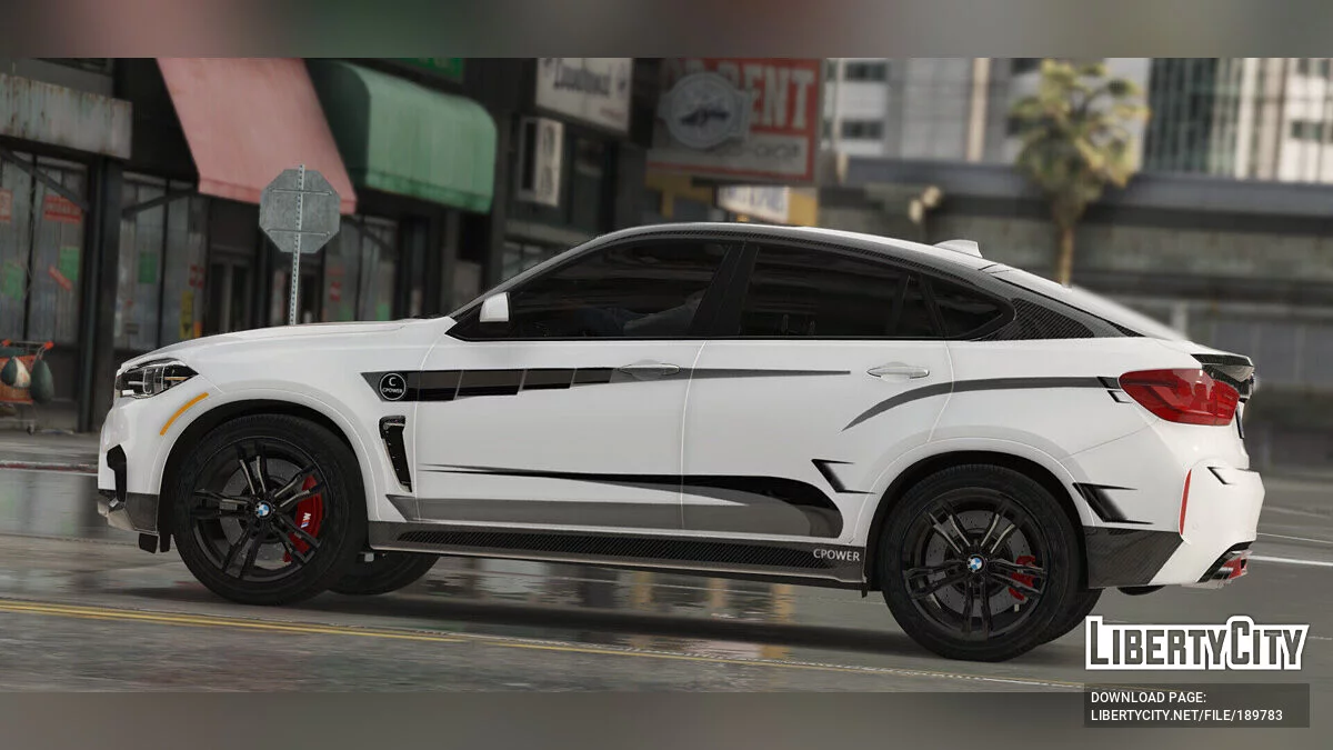 2016 BMW X6M Uniform(Reference from FH3) v1.1 / GTA 5