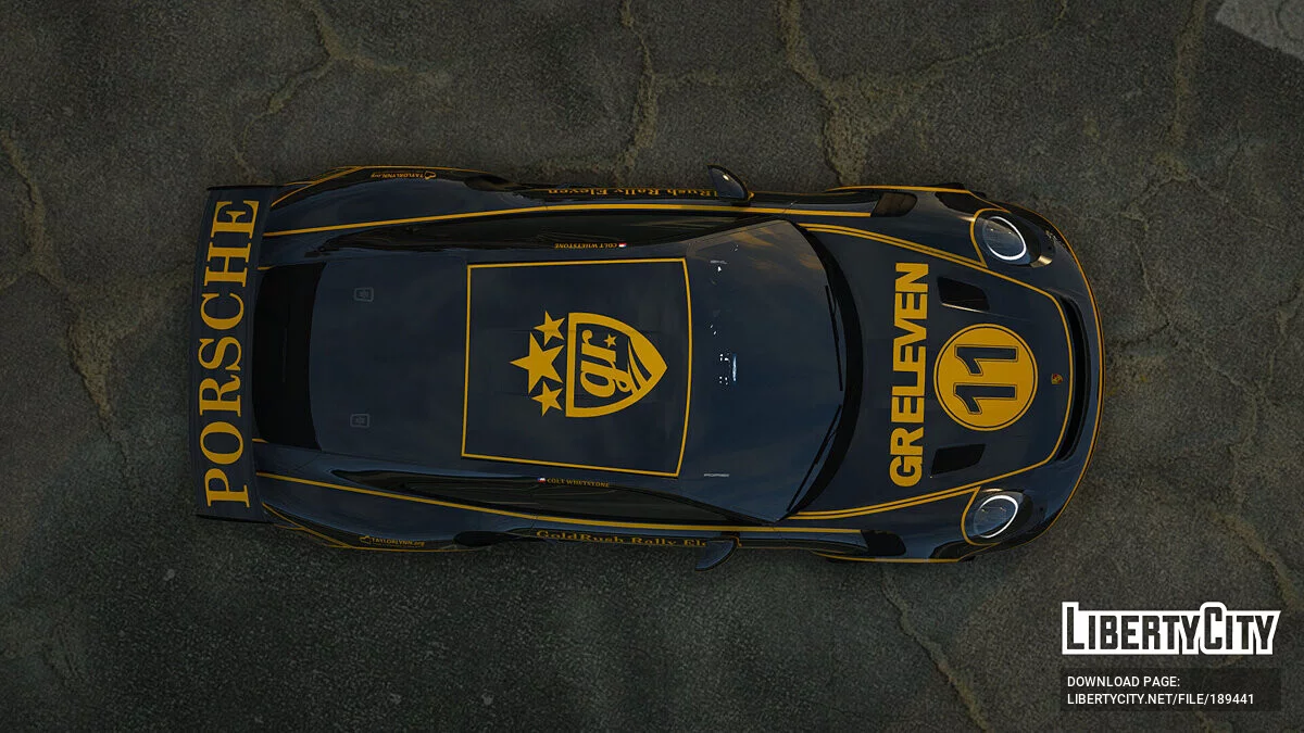 2019 Porsche 911 GT3 RS john player special livery / GTA 5