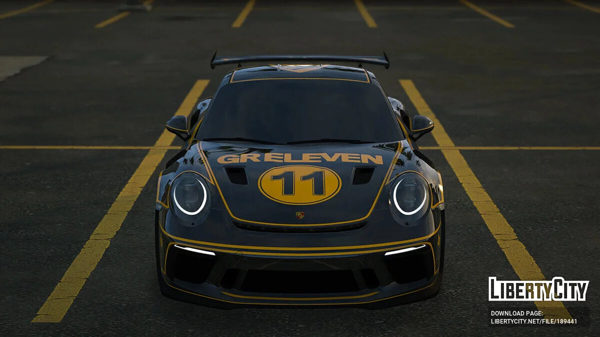 2019 Porsche 911 GT3 RS john player special livery / GTA 5