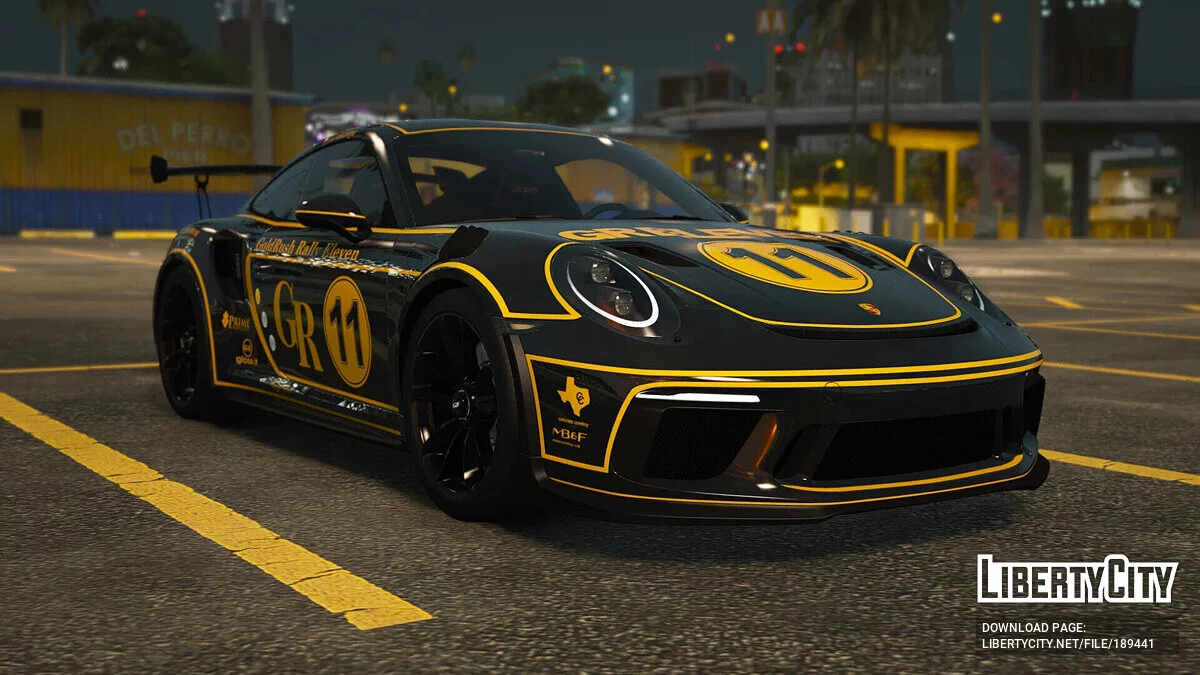 2019 Porsche 911 GT3 RS john player special livery / GTA 5