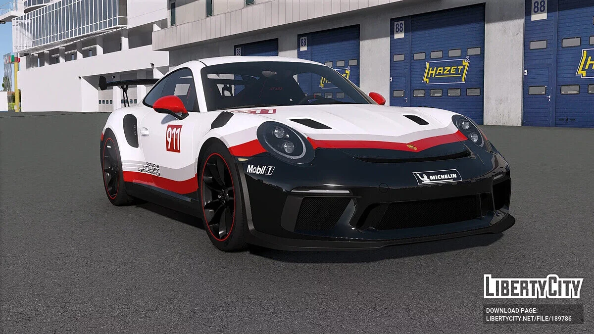 2019 Porsche 911 GT3 RS Racing Design livery / GTA 5