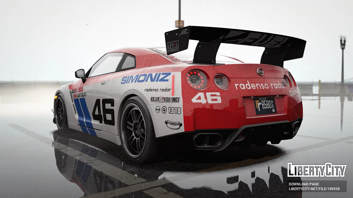 Nissan GTR (R35) BRE DATSUN livery / GTA 5