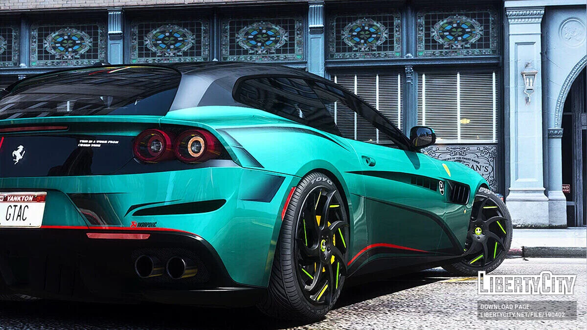 2017 Ferrari GTC4 Paintjob v1.0 / GTA 5