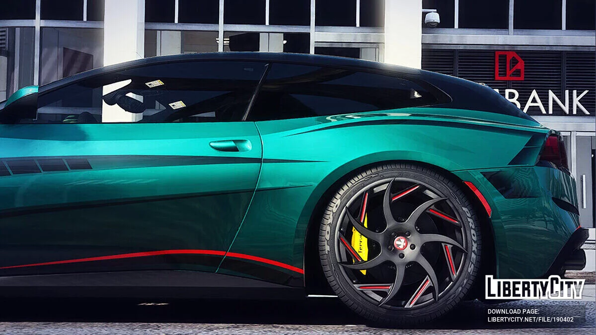 2017 Ferrari GTC4 Paintjob v1.0 / GTA 5