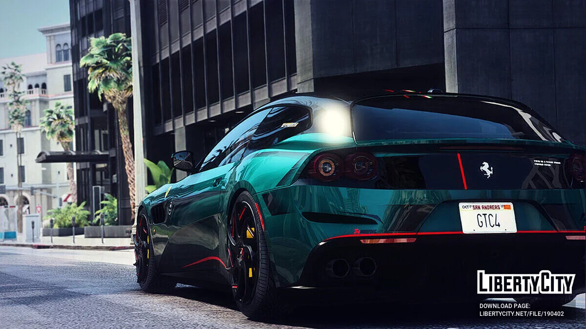 2017 Ferrari GTC4 Paintjob v1.0 / GTA 5