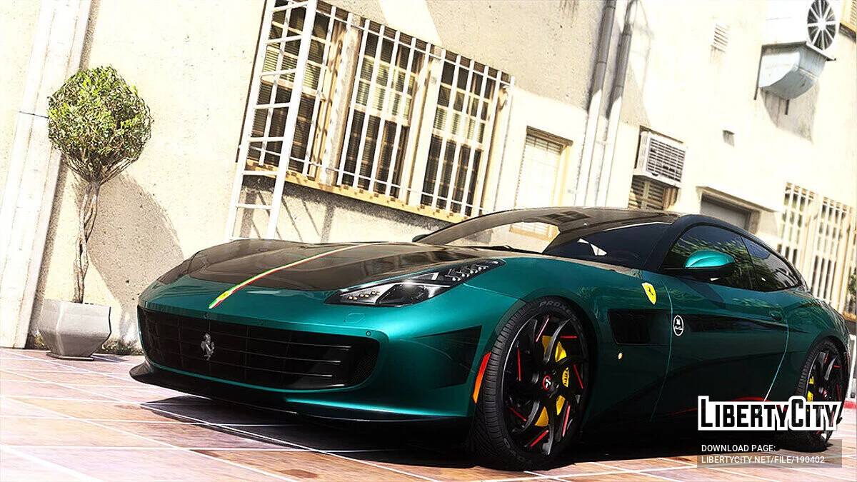 2017 Ferrari GTC4 Paintjob v1.0 / GTA 5