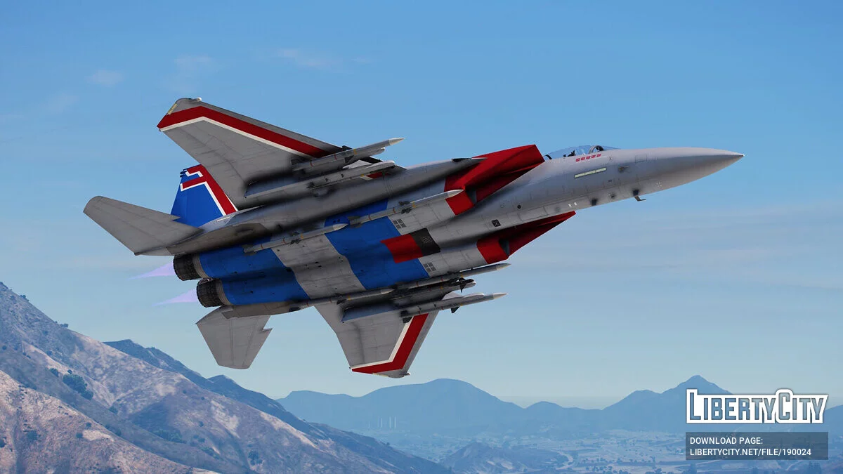 F-15C Transformers G1 skins [Add-On] 1.0 / GTA 5