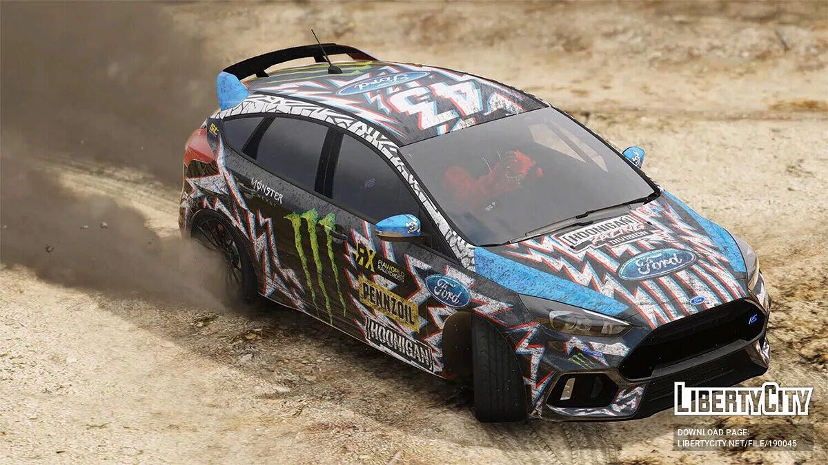 Ford Focus RS 2017 Monster Carnival v1.0 / GTA 5