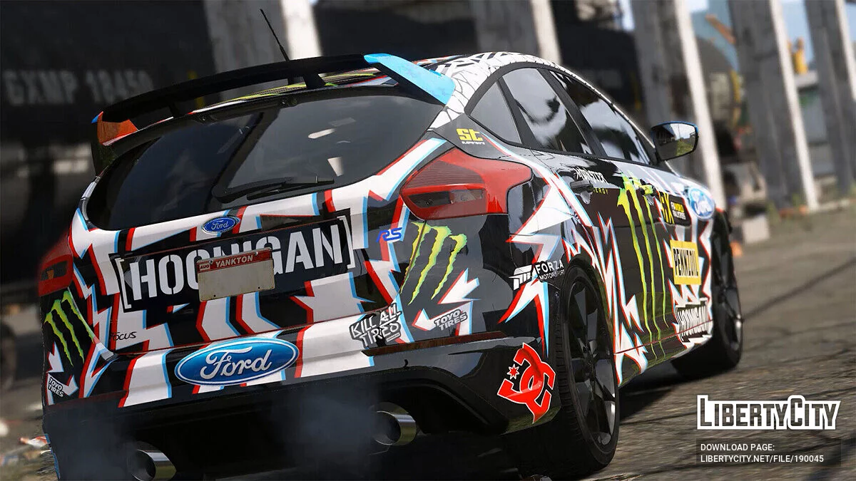 Ford Focus RS 2017 Monster Carnival v1.0 / GTA 5