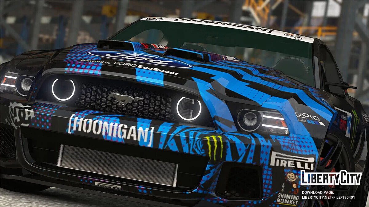 Ford Mustang Shelby GT500 Monster Update v3.0 / GTA 5