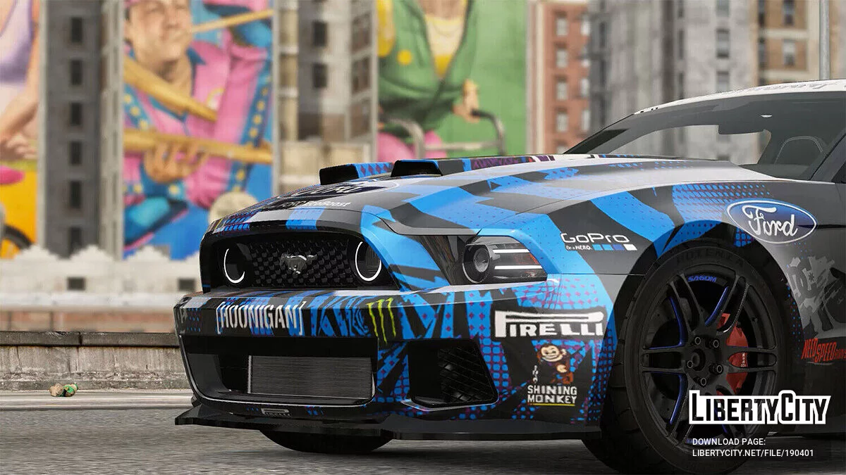 Ford Mustang Shelby GT500 Monster Update v3.0 / GTA 5