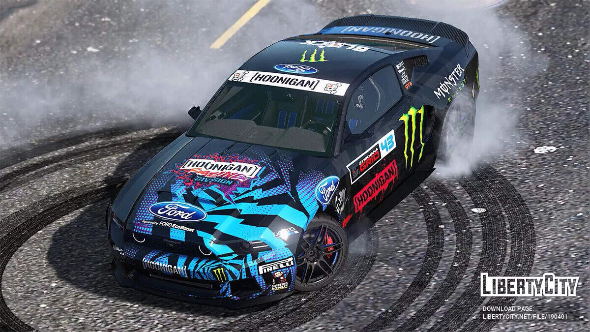 Ford Mustang Shelby GT500 Monster Update v3.0 / GTA 5