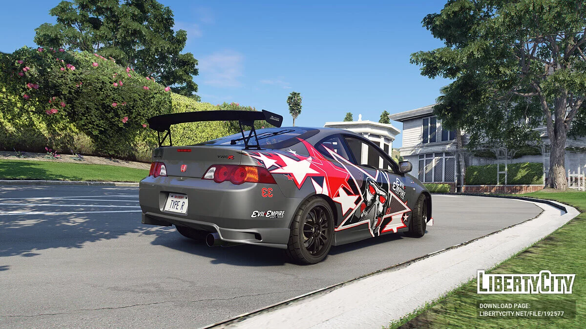 Honda Integra Type-R (DC5) Evil Empire Vinyl 1.0 / GTA 5