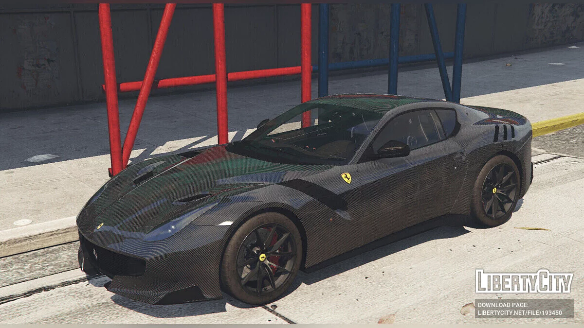 Ferrari F12 TDF Stripes/Full Carbon Fiber FINAL / GTA 5