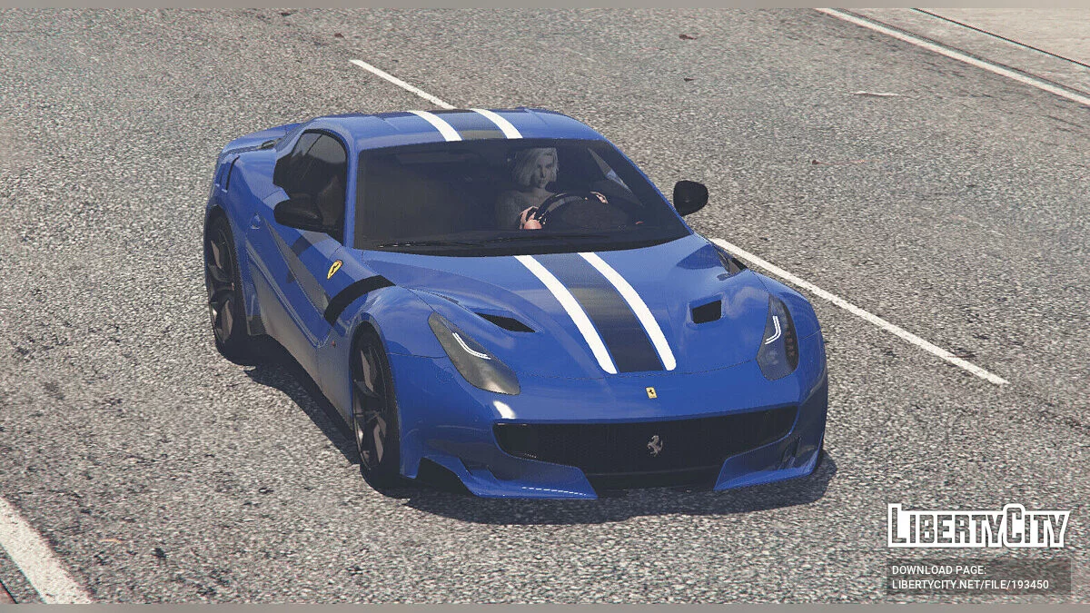 Ferrari F12 TDF Stripes/Full Carbon Fiber FINAL / GTA 5