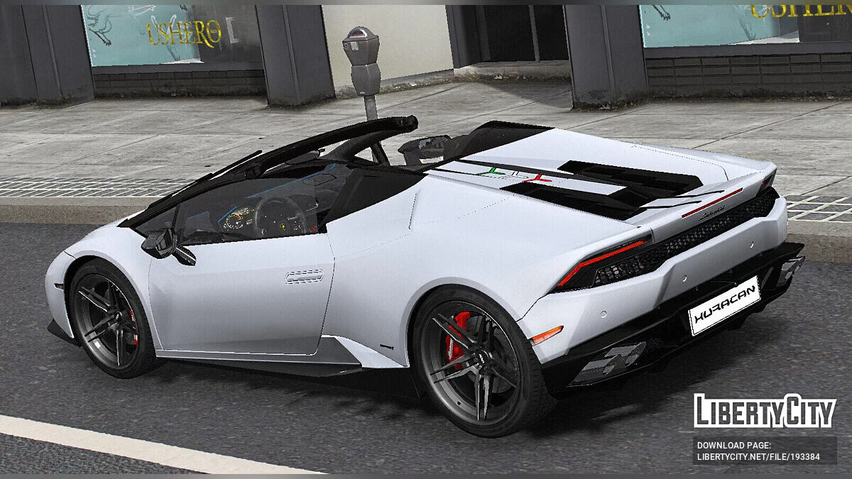Lamborghini Huracan LP610-4 Spyder Performante Livery / GTA 5