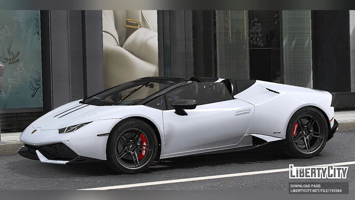 Lamborghini Huracan LP610-4 Spyder Performante Livery / GTA 5