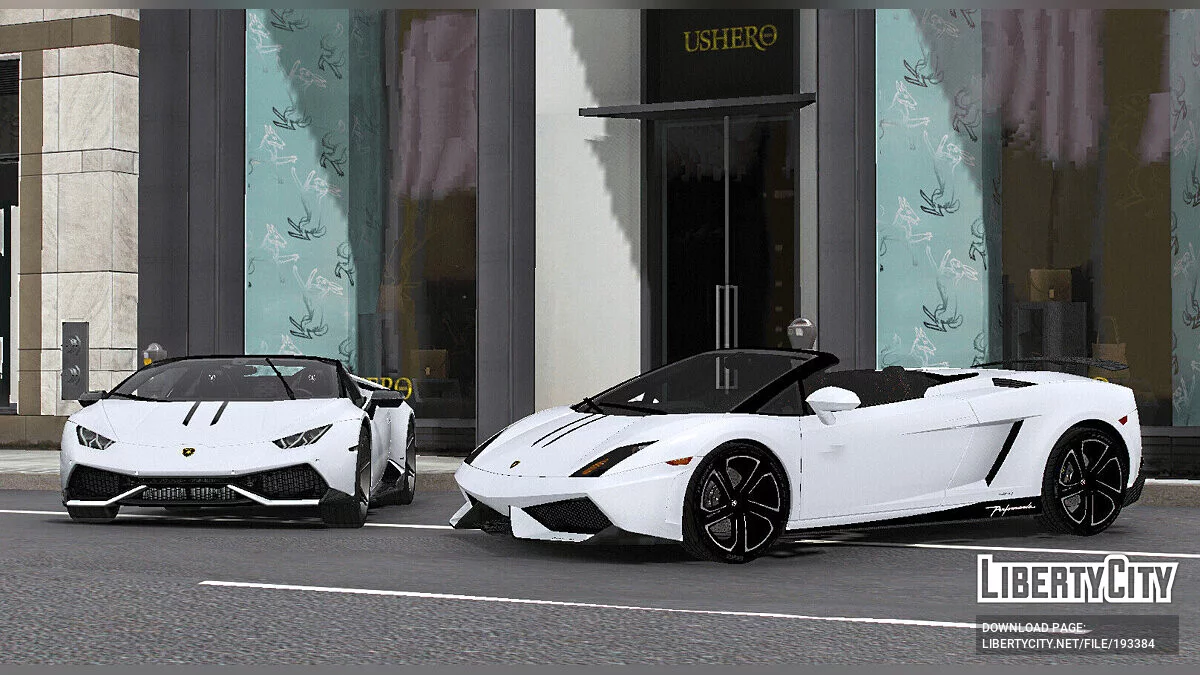 Lamborghini Huracan LP610-4 Spyder Performante Livery / GTA 5