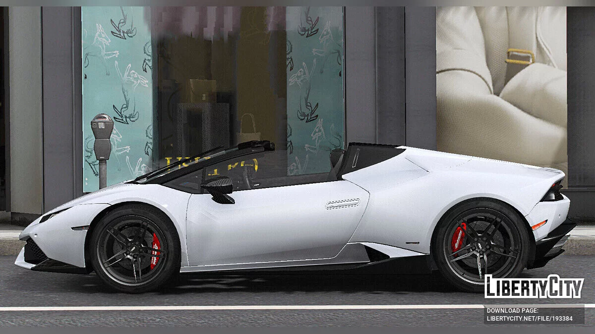 Lamborghini Huracan LP610-4 Spyder Performante Livery / GTA 5