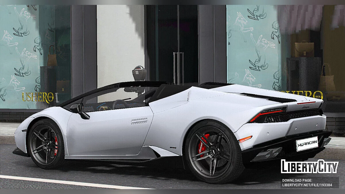 Lamborghini Huracan LP610-4 Spyder Performante Livery / GTA 5
