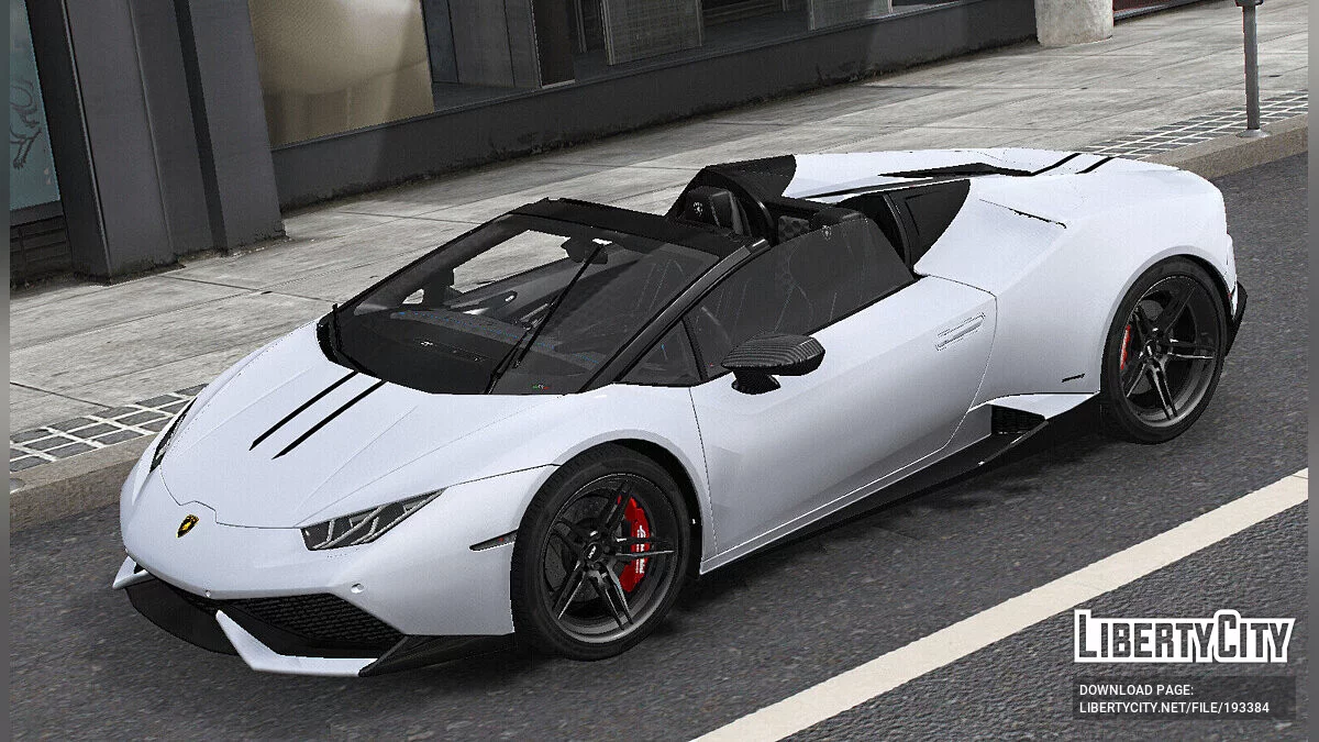 Lamborghini Huracan LP610-4 Spyder Performante Livery / GTA 5