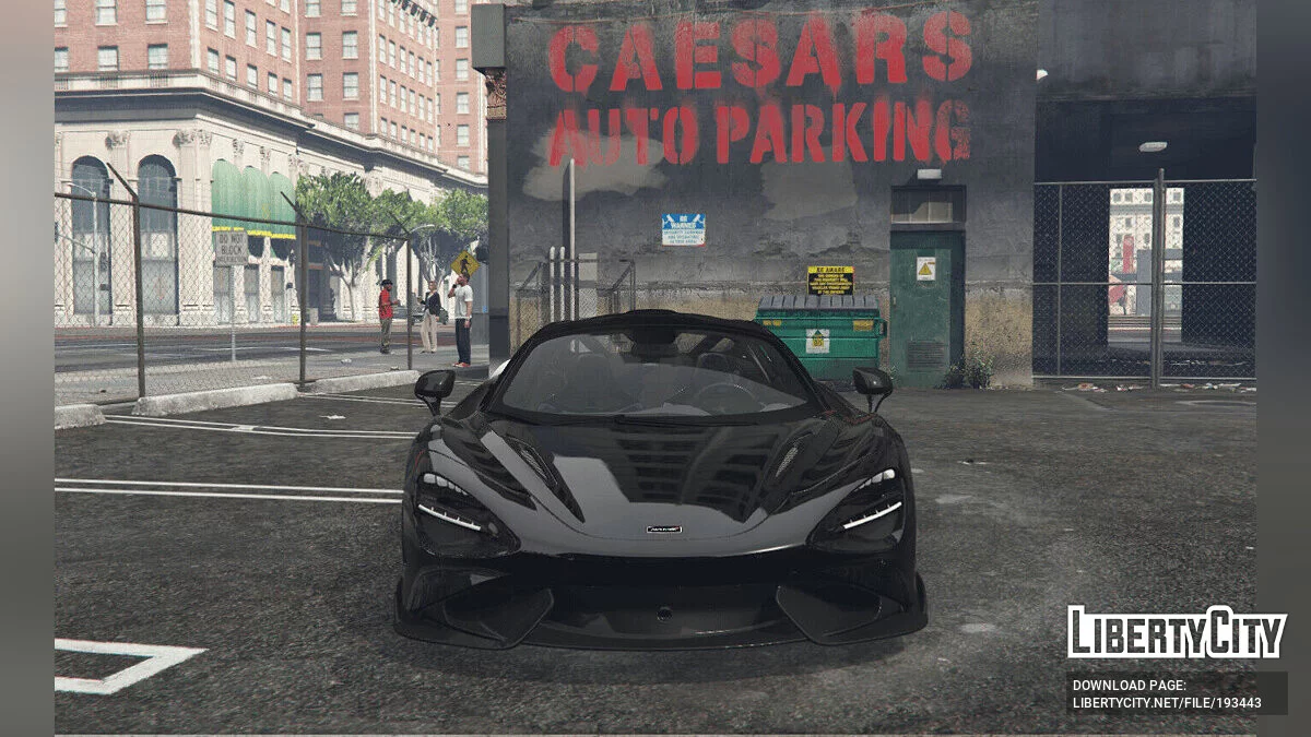 McLaren 765LT Two-Tone Fade Wrap FINAL / GTA 5