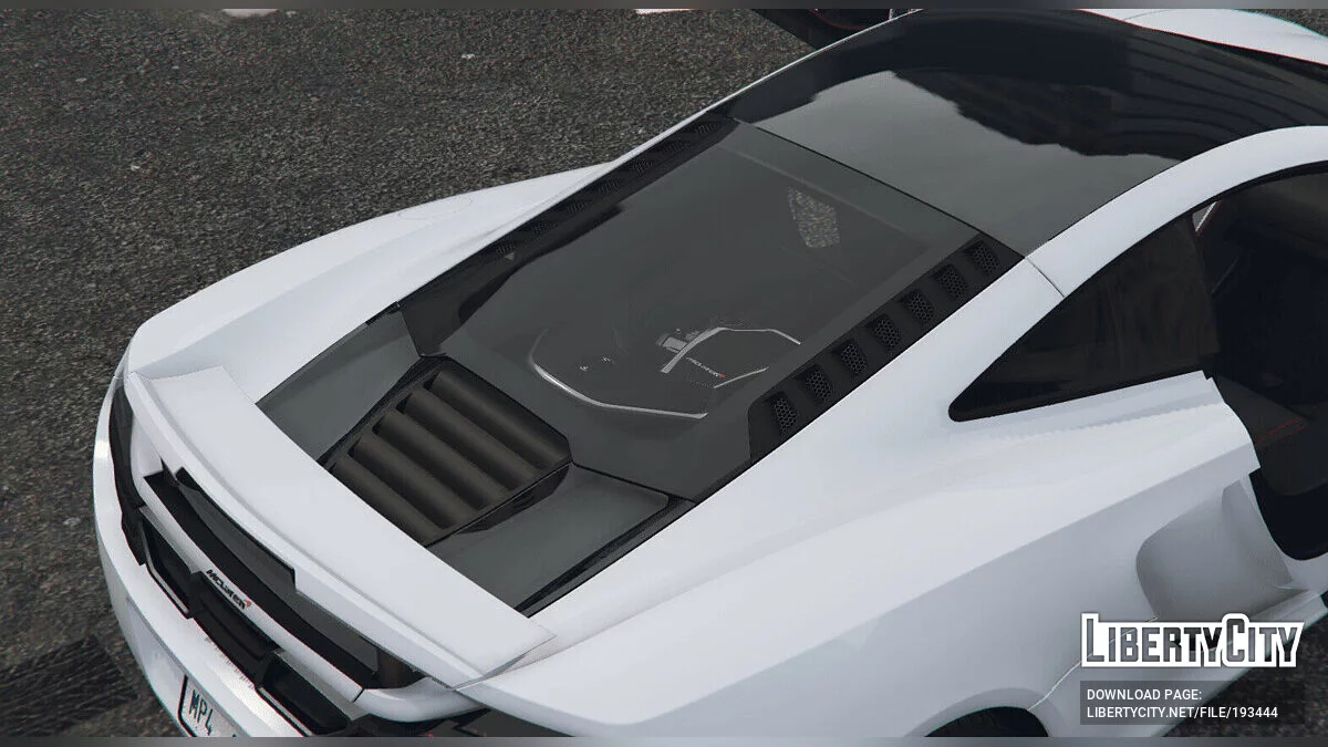 McLaren MP4-12C (Black Parts) FINAL / GTA 5