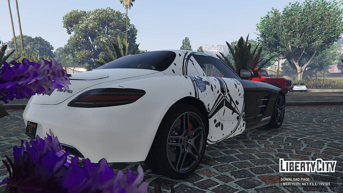 2011 Mercedes-Benz SLS AMG - Star Wrap [4k] v1.0 / GTA 5