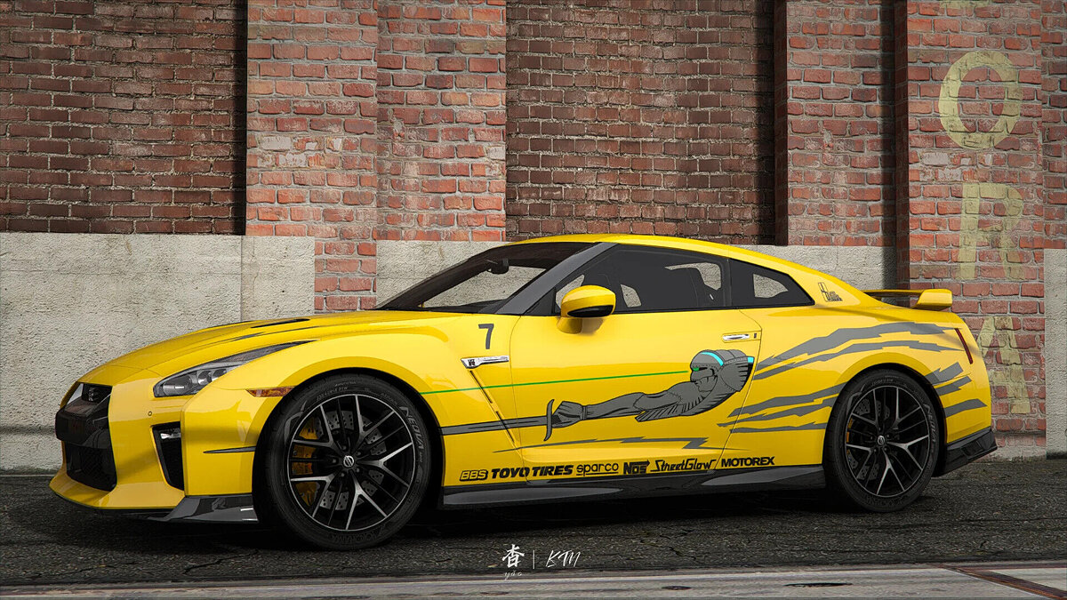 Скачать 2017 Nissan GTR - Fast and Furious livery для GTA 5