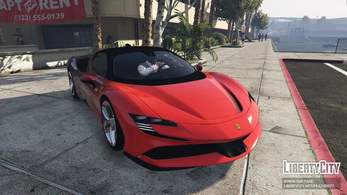 2020 Ferrari SF90 Stradale - Red Faded SF90 v1.0 / GTA 5