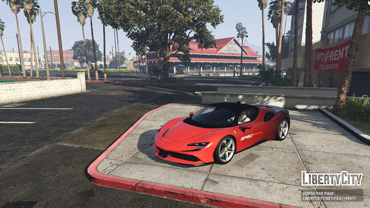 2020 Ferrari SF90 Stradale - Red Faded SF90 v1.0 / GTA 5