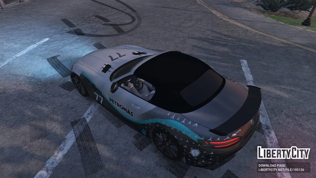 2020 Mercedes-AMG GT-R Roadster - New Petronas Design / GTA 5