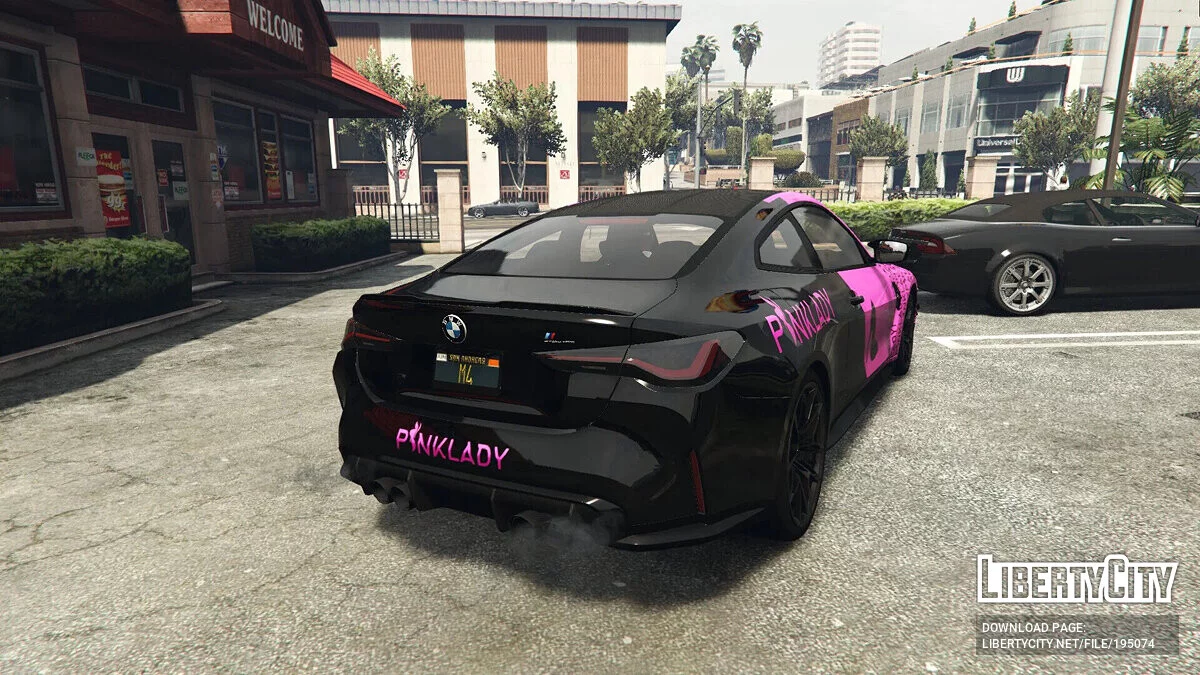 2021 BMW M4 Competition - Pinklady Girls v1.0 / GTA 5
