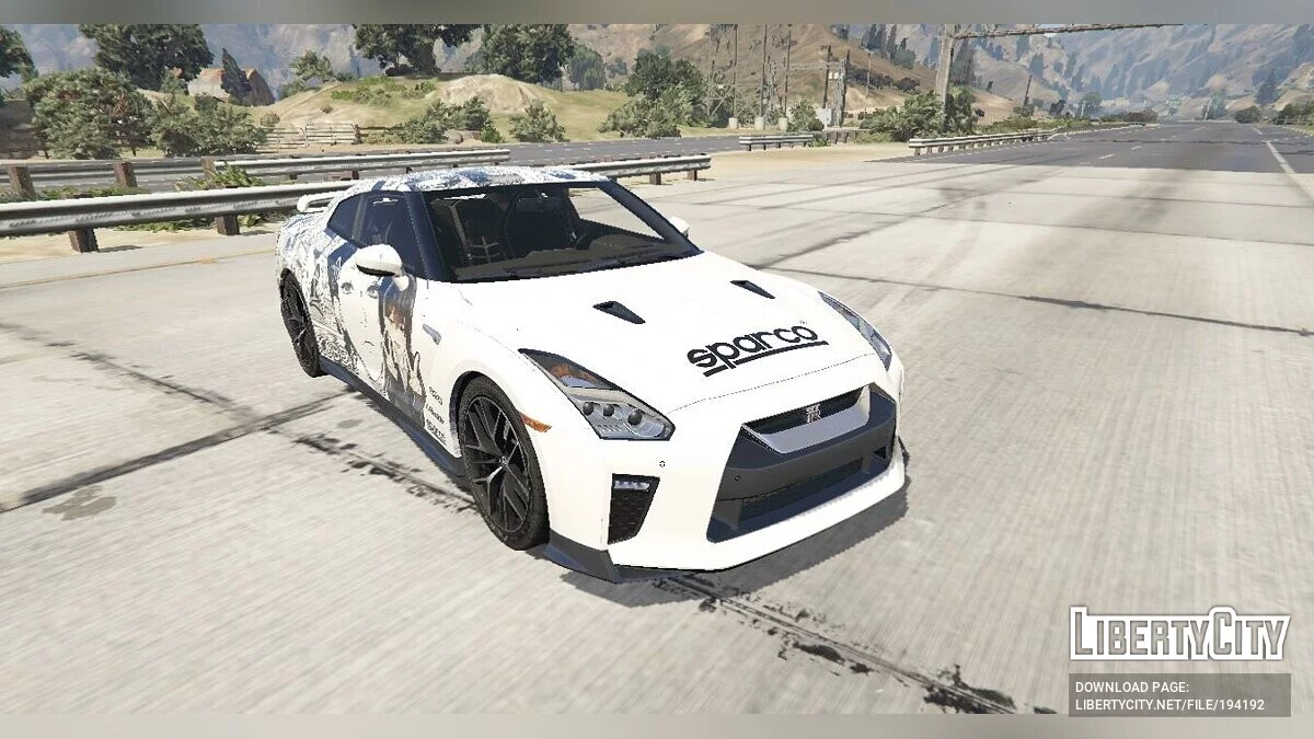 Itasha Kobeni Higashiyama Nissan GTR R35 / GTA 5