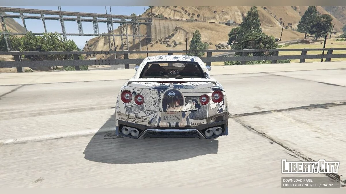 Itasha Kobeni Higashiyama Nissan GTR R35 / GTA 5