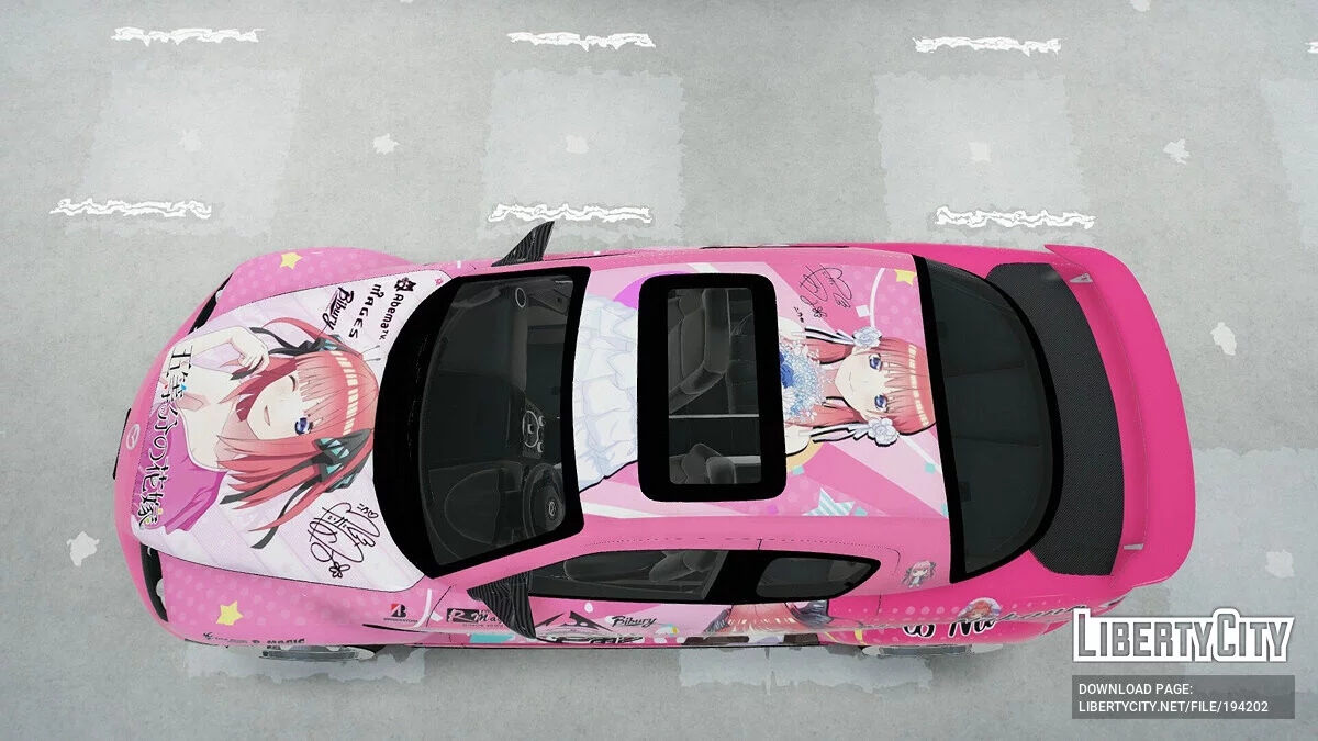 [Itasha] Mazda RX-8 Nkano Nino / GTA 5
