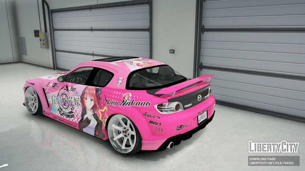 Скачать [Itasha] Mazda RX-8 Nkano Nino для GTA 5