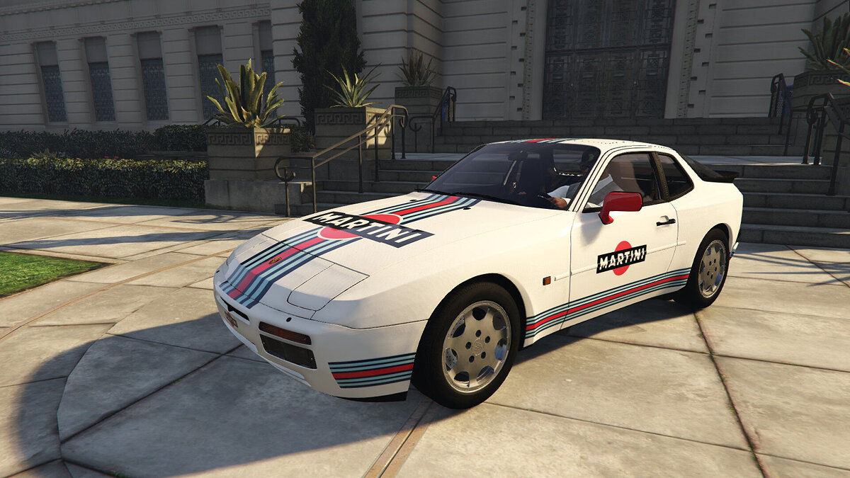 Скачать 1989 Porsche 944 Turbo - Martini Racing для GTA 5