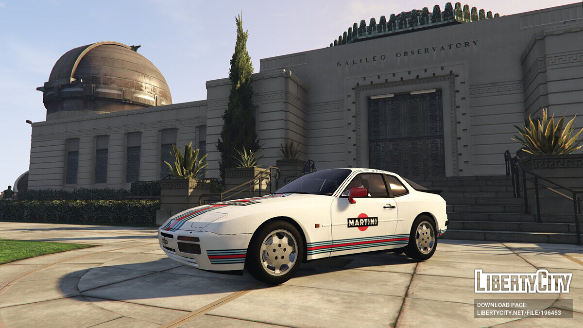 Скачать 1989 Porsche 944 Turbo - Martini Racing для GTA 5