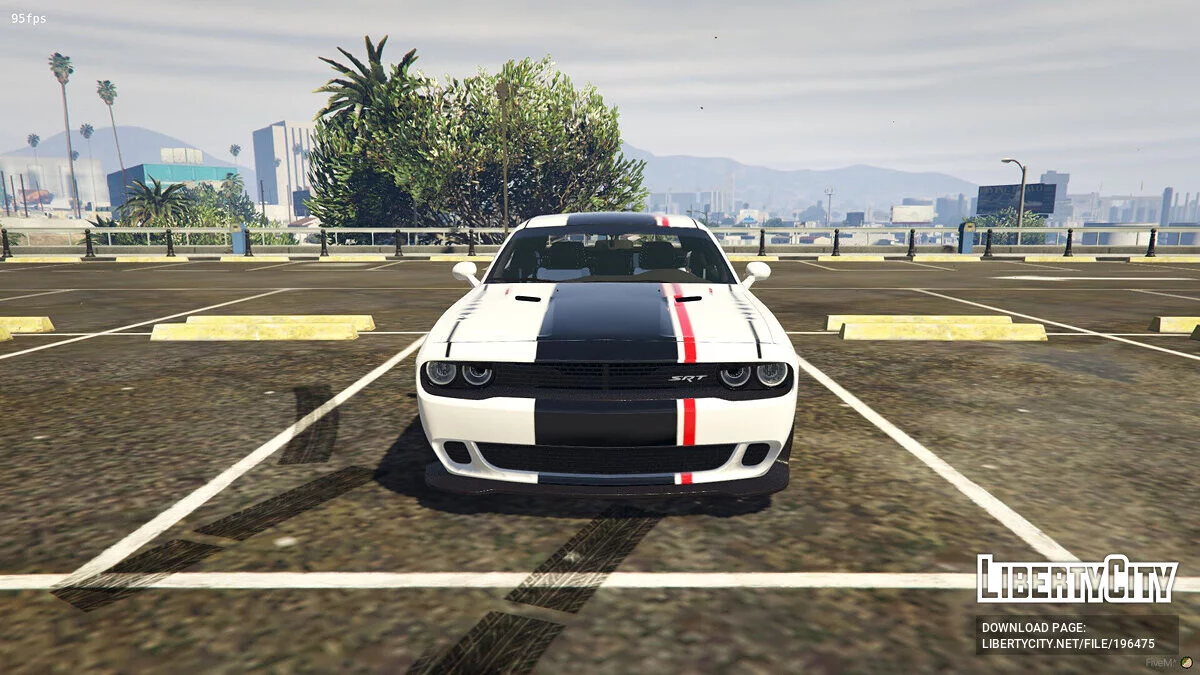2016 Dodge Challenger Livery 66 Ram 1.0 / GTA 5