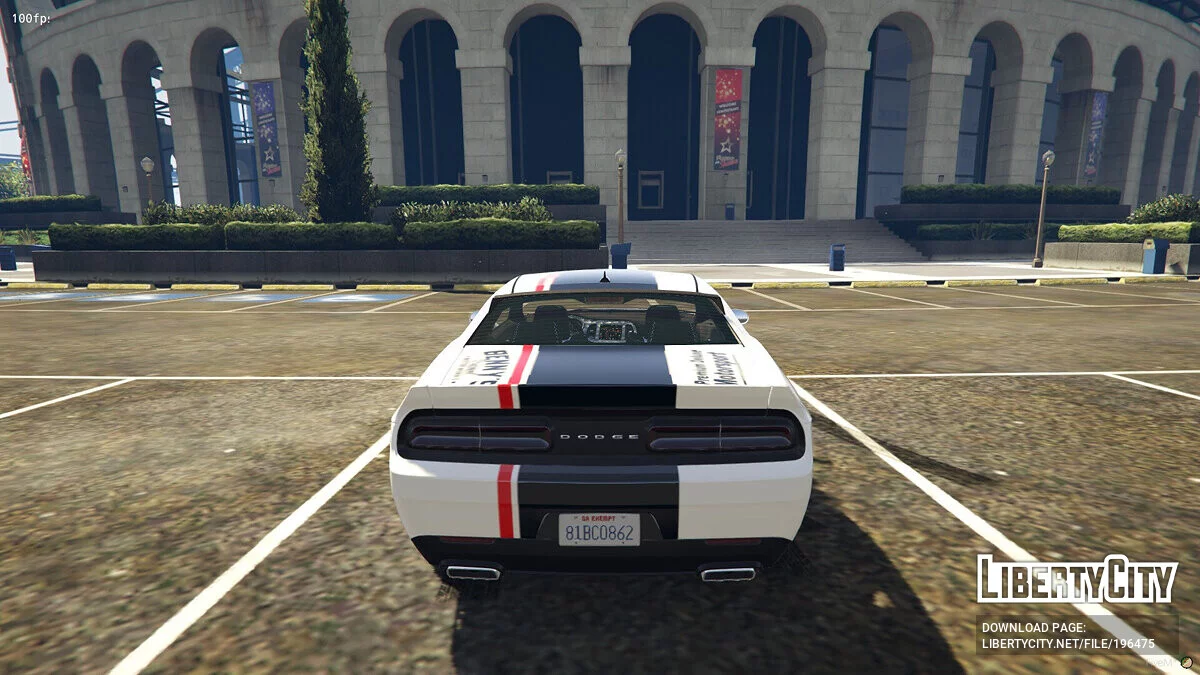2016 Dodge Challenger Livery 66 Ram 1.0 / GTA 5