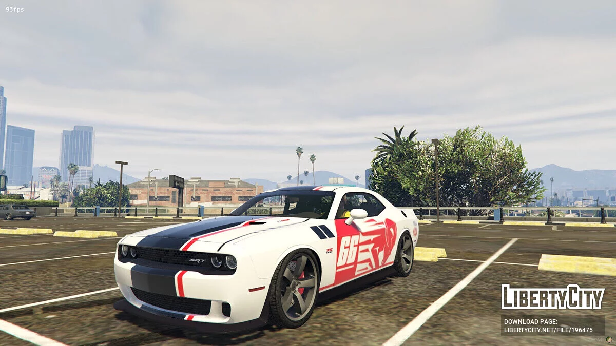 2016 Dodge Challenger Livery 66 Ram 1.0 / GTA 5
